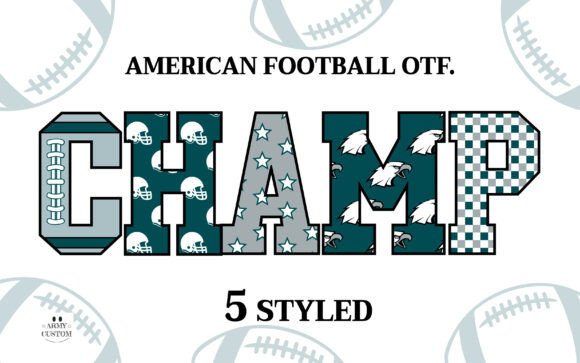 American Football 6 Helmet: A Bold Typeface for Editorial Impact