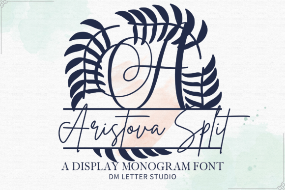 Aristova Split Monogram for Business Branding
