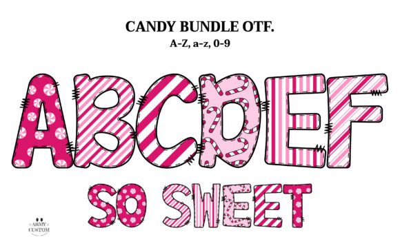 Christmas Candy Pink: A Font That Brings Holiday Magic to Your Brand