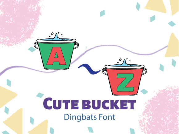 Cute Bucket Font for Business Branding