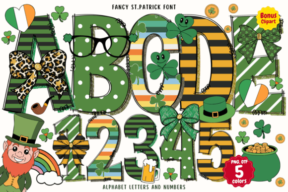 Font Choice That Brings Joy: Testing Funny St. Patrick for Editorial Design