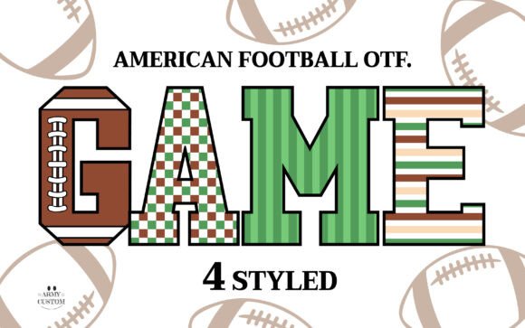 Font That Fits Your Brand: American Football 1