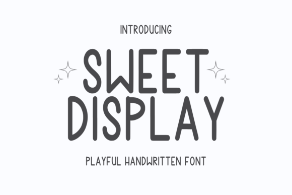 Font That Speaks Volumes: Sweet Display for Branding