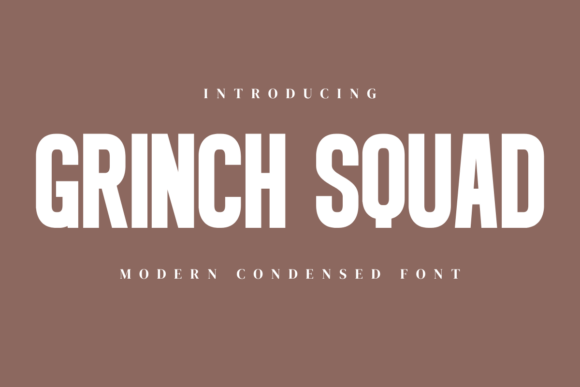 Grinch Squad Font: A Bold Choice for Digital Marketers