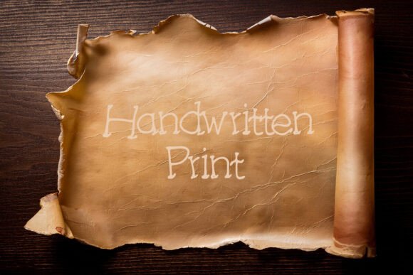 Handwritten Print: The Font That Elevates Your Brand