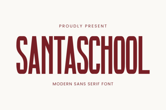 Santa School: A Versatile Sans Serif for Editorial Design