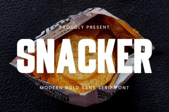 Snacker: A Bold Sans Serif for Editorial Impact
