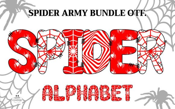 Spider Army Bundle: The Font That Boosted My Bakery’s Brand