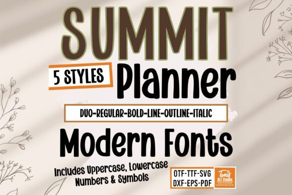 Summit Planner Font: A Versatile Tool for Editorial Design