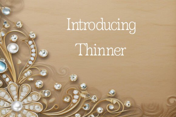 Thinner: A Font for Thoughtful Design