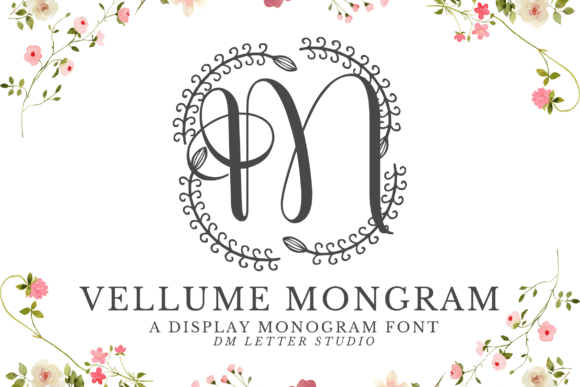 Vellume Monogram: A Font for Elegant Editorial Design
