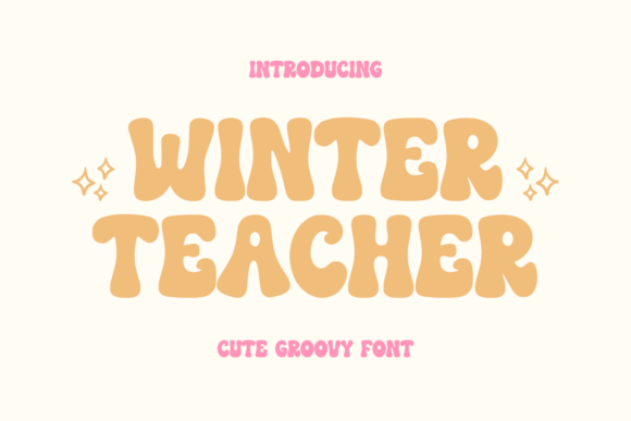 Winter Teacher Font Review: A Cute and Groovy Choice for Creative Projects